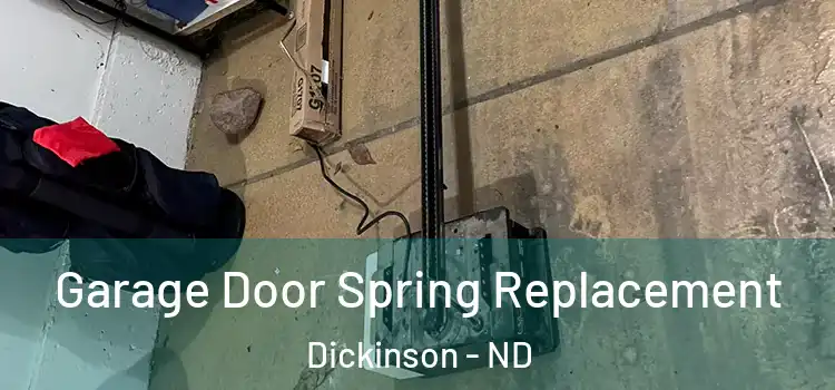  Garage Door Spring Replacement Dickinson - ND