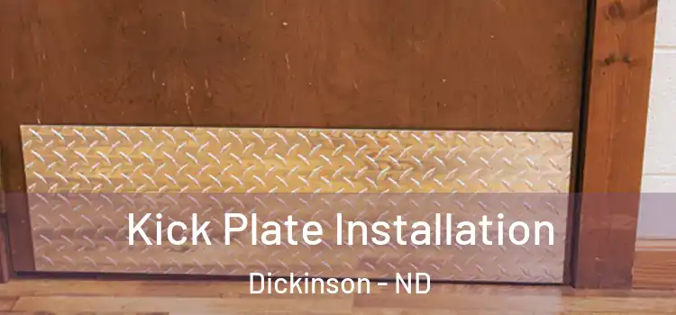 Kick Plate Installation Dickinson - ND