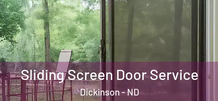 Sliding Screen Door Service Dickinson - ND