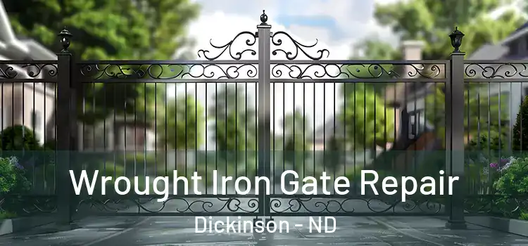 Wrought Iron Gate Repair Dickinson - ND